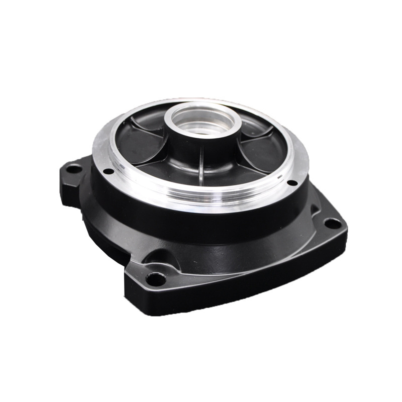 Aluminiomu Die-Cast Square Motor Housing Front Cover