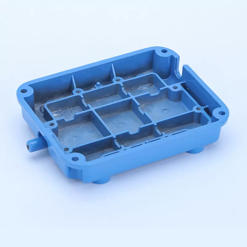 Blue Electroplated Aluminum Alloy Electronic Instrument Housing34