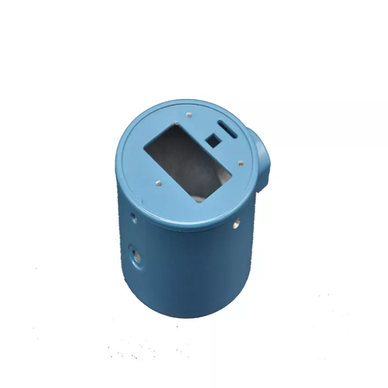 Custom Machining High Pressure Casting Blue Anode Oxidation Junction Box5