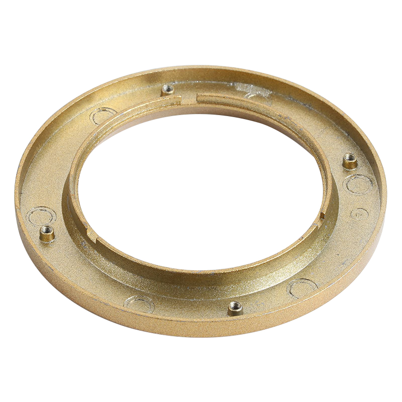 Святлодыёдны круглы жывы заліўны святло настольнай лямпы і цэнтральнае кольца з алюмініевага сплаву