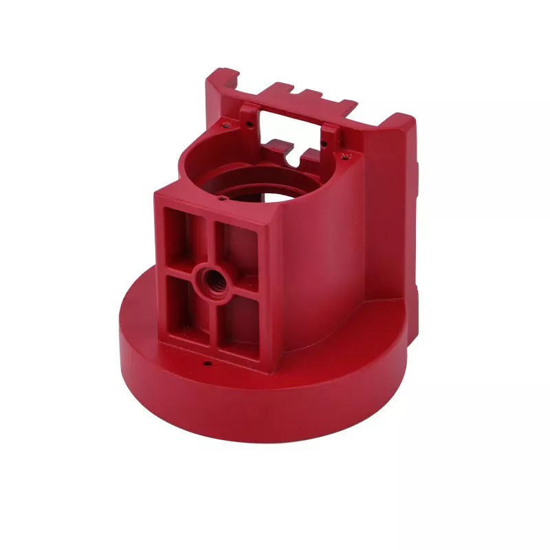 Red Anodized Precision Die-Casting Aluminum Alloy Base Accessories