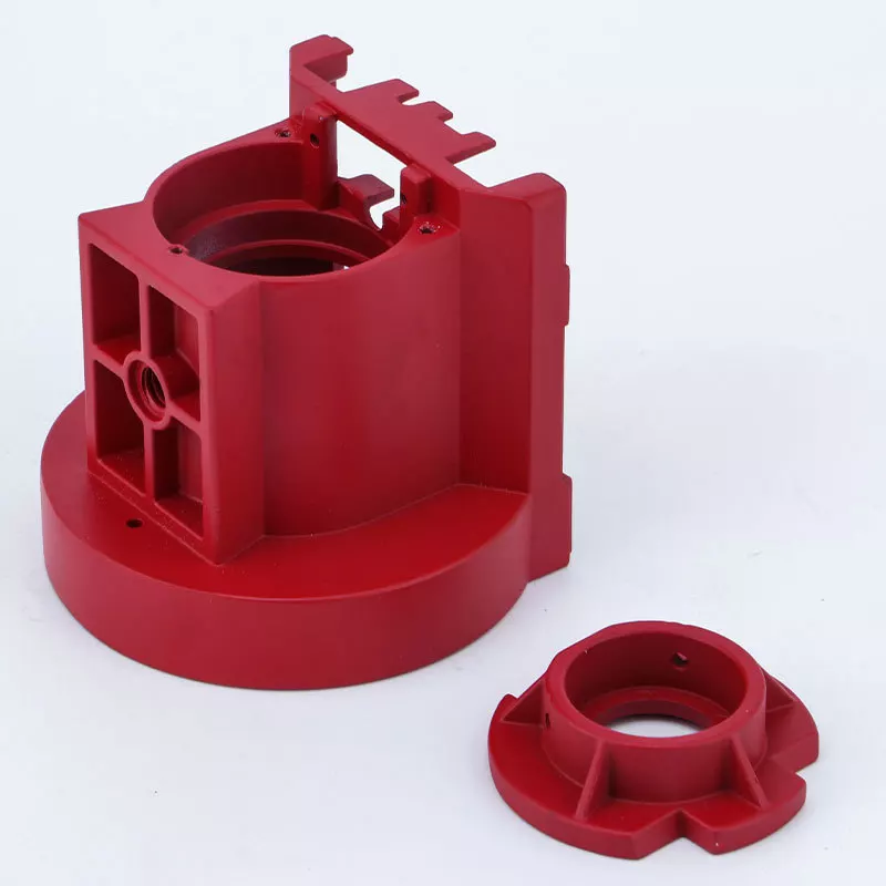 Red Anodized Precision Die-Casting Aluminum Alloy Base Accessories 2