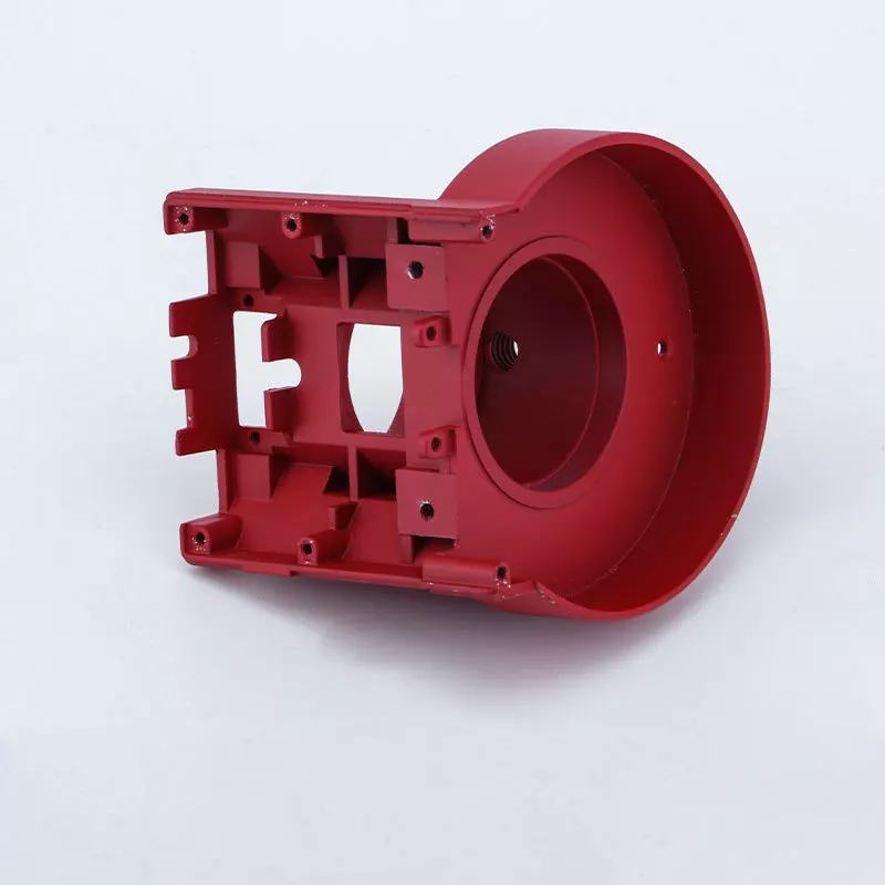 Red Anodized Precision Die-Casting Aluminum Alloy Base Accessories3